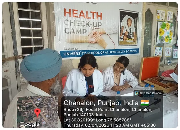 Eye Check-up Camp Activity 1